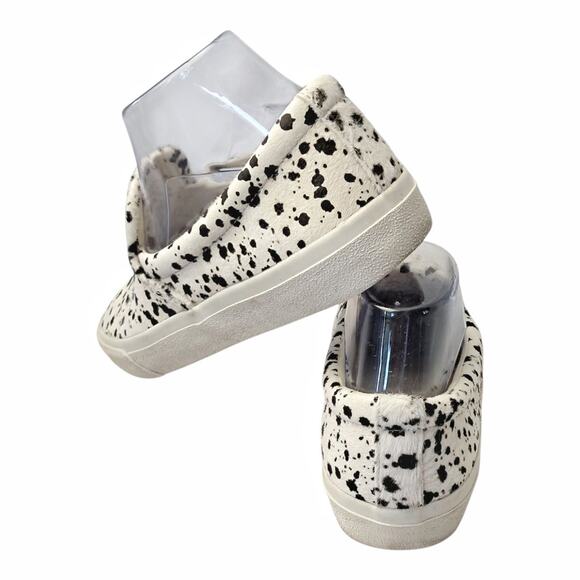 MADEWELL Sidewalk Slip-On Sneakers Splatter Painted Calf Hair Unisex Casual - Picture 9 of 13